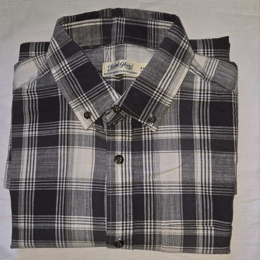 Men's Long Sleeve Plaid Shirt